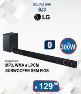 Sound Bar SJ3 LG