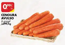 Pingo Doce CENOURA AVULSO A granel kg promoção