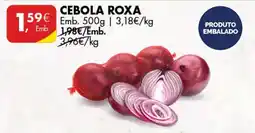 Pingo Doce CEBOLA ROXA Emb. 500g promoção