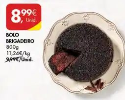 Pingo Doce BOLO BRIGADEIRO 800g promoção
