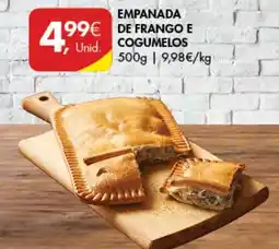 Pingo Doce EMPANADA DE FRANGO E COGUMELOS 500G promoção