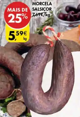 Pingo Doce MORCELA SALSICOR KG promoção