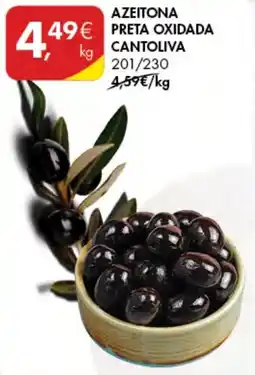 Pingo Doce AZEITONA PRETA OXIDADA CANTOLIVA 201/230 promoção