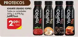 Pingo Doce IOGURTE LÍQUIDO YOPRO 300g promoção