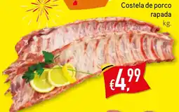 Bolama Costela de porco rapada kg. promoção