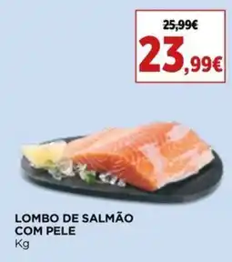 Supercor LOMBO DE SALMÃO COM PELE Kg promoção