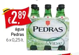 Bolama água Pedras 6x0,25lt. promoção