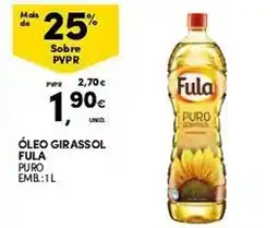 Continente ÓLEO GIRASSOL FULA PURO EMB.:1L promoção