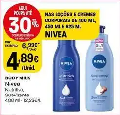 Intermarché Nivea - body milk promoção