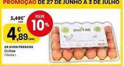 Intermarché Ovitae - 24 ovos frescos promoção
