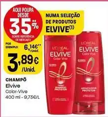 Intermarché L'oréal - champô elvive promoção