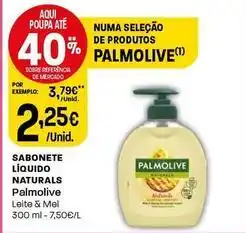 Intermarché Palmolive - sabonete líquido naturals promoção