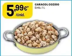 Intermarché Caracol cozido promoção