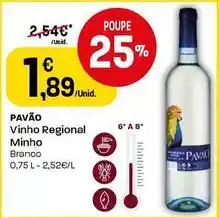 Intermarché Pavao - vinho regional minho promoção