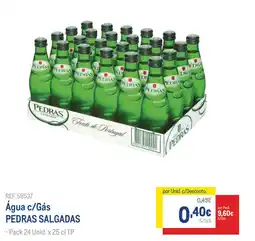 Makro Água c/Gás PEDRAS SALGADAS promoção