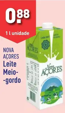 ALDI NOVA AÇORES Leite Meio-gordo 1 l unidade promoção