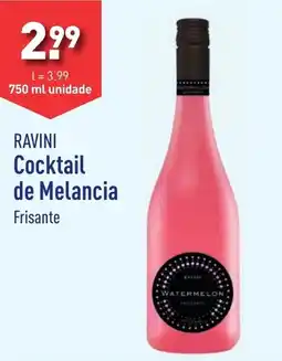 ALDI RAVINI Cocktail de Melancia 750ml promoção