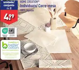 ALDI HOME CREATION Individuais/ Corre-mesa promoção