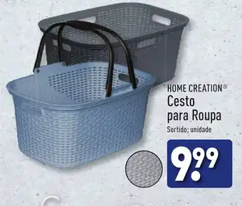 ALDI HOME CREATION Cesto para Roupa promoção
