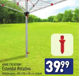 ALDI HOME CREATION Estendal Rotativo promoção