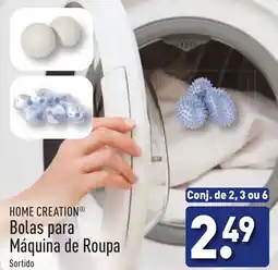ALDI HOME CREATION Bolas para Máquina de Roupa promoção