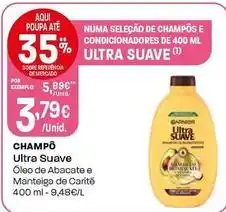 Intermarché Garnier - champo ultra suave promoção