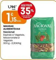 Intermarché Nacional - massas alimenticias promoção