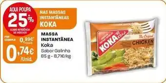 Intermarché Koka - massa instantanea promoção