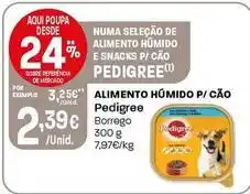 Intermarché Pedigree - alimento humido p/ cao promoção