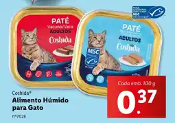 Lidl Coshida Alimento Húmido para Gato Cada emb. 100 g promoção