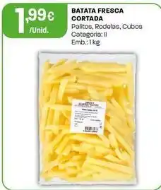 Intermarché Batata fresca cortada promoção