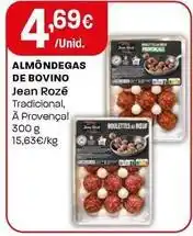 Intermarché Jean rozé - almôndegas de bovino promoção