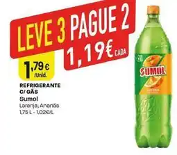 Intermarché Sumol - refrigerante c/ gas promoção