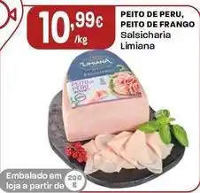 Intermarché Salsicharia limiana - peito de peru, peito de frango promoção