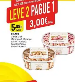 Intermarché Carte d'or - gelado promoção