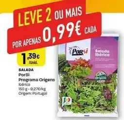 Intermarché Programa origens - salada promoção