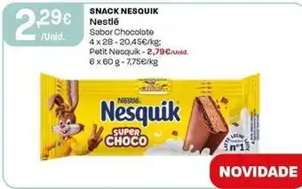 Intermarché Nestlé - snack nesquik promoção