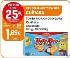 Intermarché Cuétara - tosta rica choco guay promoção