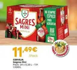 Intermarché Sagres - cerveja promoção