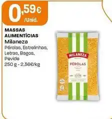 Intermarché Milaneza - massas alimenticias promoção
