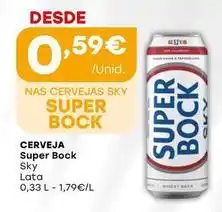 Intermarché Super bock - cerveja promoção