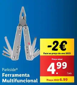 Lidl Parkside Ferramenta Multifuncional promoção
