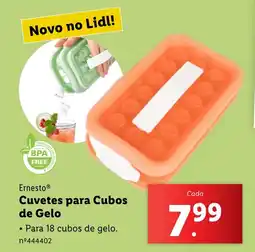 Lidl Ernesto Cuvetes para Cubos de Gelo promoção