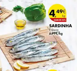 Pingo Doce SARDINHA Fresca kg promoção