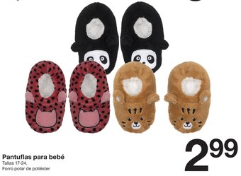 Zeeman Pantuflas para Bebé Tallas 17-24 promoção