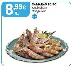 Intermarché Camarão 20/30 promoção