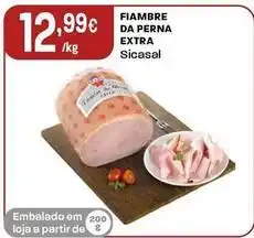 Intermarché Sicasal - fiambre da perna extra promoção