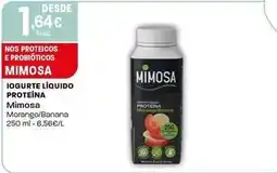 Intermarché Mimosa - iogurte líquido proteína promoção