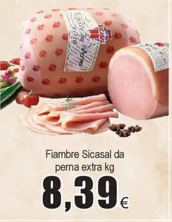 Fiambre Sicasal da perna extra