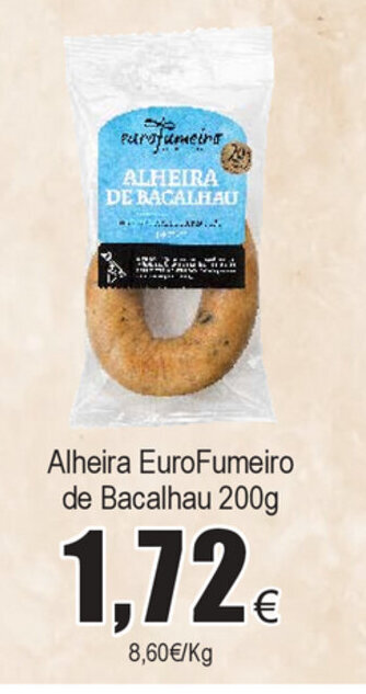 Froiz Alheira EuroFumeiro de Bacalhau 200g promoção